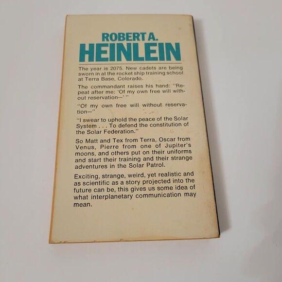 Robert Heinlein Lot of 2 Vtg PB Space Cadet 1948 + The Green Hills of Earth 1951 - Picture 9 of 9